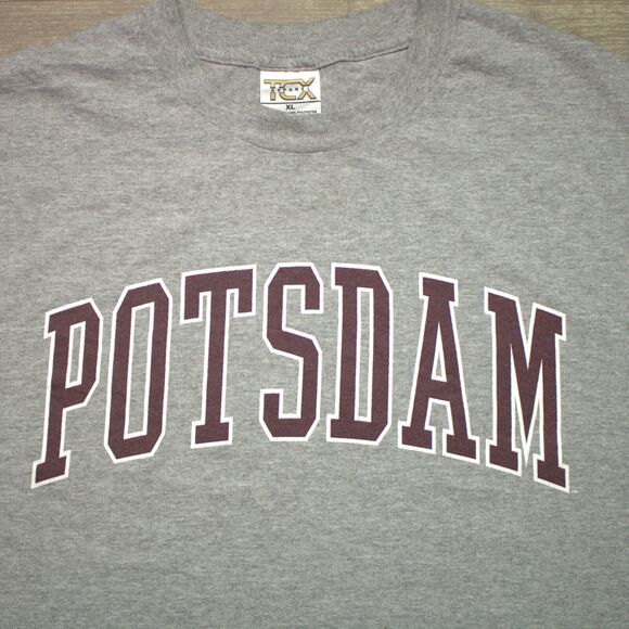 Vintage Men’s TCX Apparel Suny Potsdam College T-Shirt Adult Large XL - Picture 1 of 3